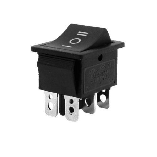 6-terminals 3 position on/off/on dpdt boat rocker switch 16a 250vac 20a 125vac g for sale