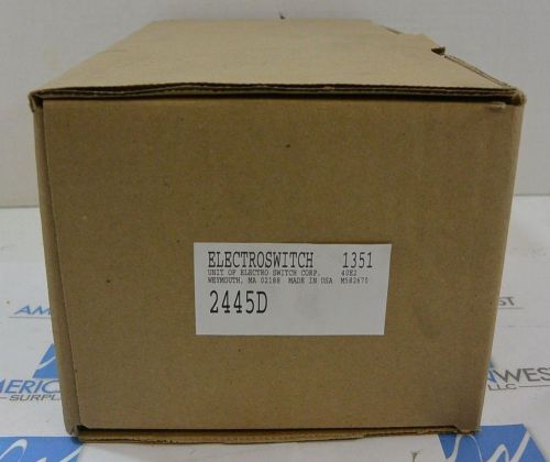 Electroswitch 2445D Circuit Breaker Rotary Switch NEW!