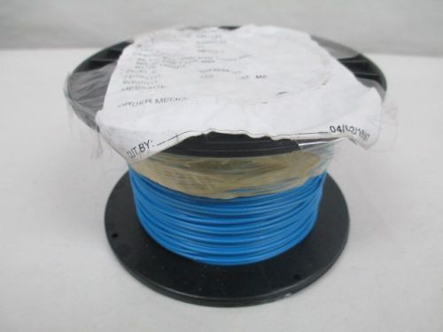 NEW LANGSTADT ELECTRIC B8529-6 BLUE 20-1C SOL TNC PVC 1000V 80C WIRE D218962