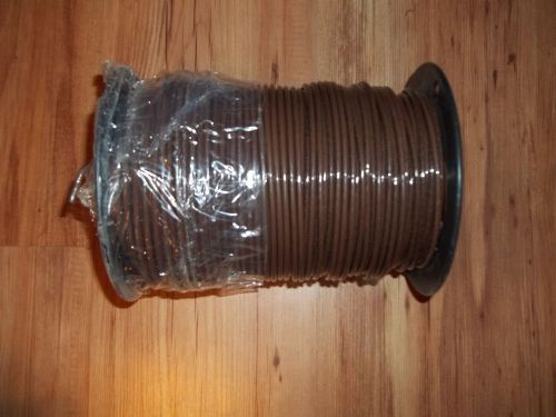 Spool 500 feet #10 stranded copper wire brown NOS
