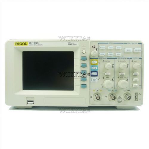 Warranty new 3 oscilloscope digital 1mpts 50mhz rigol 1gsa/s years ds1052e for sale