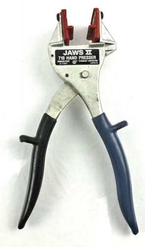 Jaws ii 710 hand presser lineman tool c-7387 for sale
