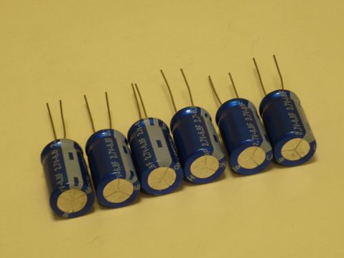 6.8F 2.7V Super s capacitor x 6 pcs quick charge discharge high reliability
