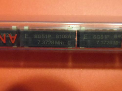 500 ~ seiko # sg51p-7.3728mc crystal oscillator 7.3728mhz epson pdip sg51p new for sale