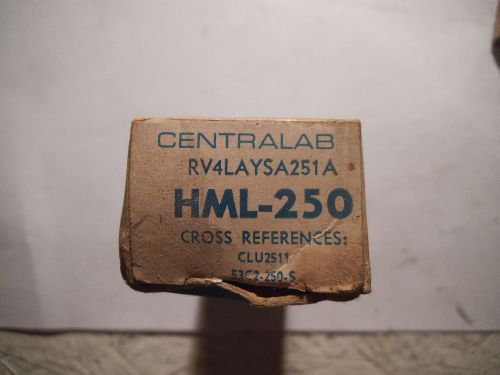 CENTRALAB HML-250 POTENTIOMETER RV4LAYSA251A