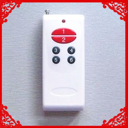 1000m high power rf 6keys/buttons remote control transmitter 266-433mhz for sale
