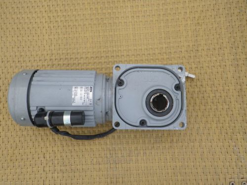 Gtr 1 phase induction motor 69563515001 m on 80:1 gear box for sale