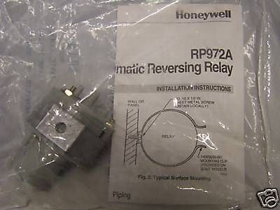 Honeywell reversing relay rp972a 1006 for sale