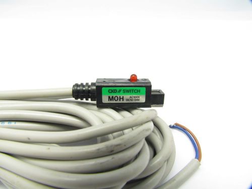 Ckd reed switch, model moh, 100vac, 12/24vdc. for sale
