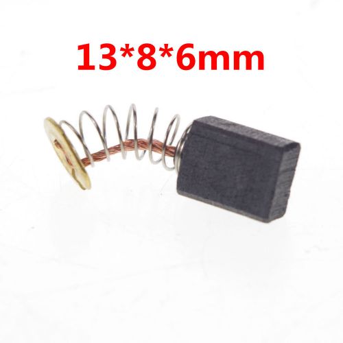 Qty.20  13x8x6mm Carbon Brushes For Toshiba Power Tool Angle Grinder Motor