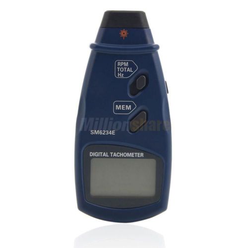Sm-2234a lcd digital laser tachometer photoelectric digital tacho meter for sale