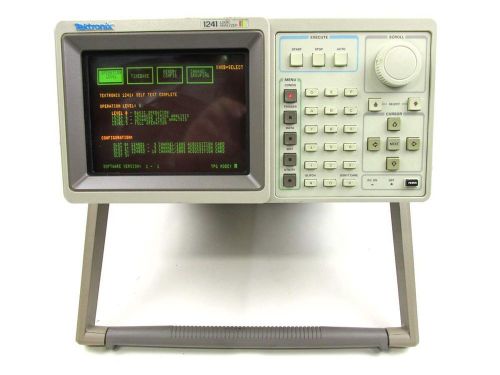 Tektronix 1241 100 mhz color logic analyzer for sale