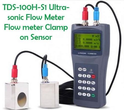 Tds-100h-s1 ultrasonic flow meter flow meter clamp on sensor (dn15-100mm) for sale