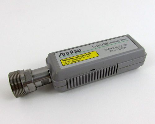 Anritsu ma2442a high accuracy sensor - 50 ohm, 10mhz to 18ghz, -67 to +20dbm for sale