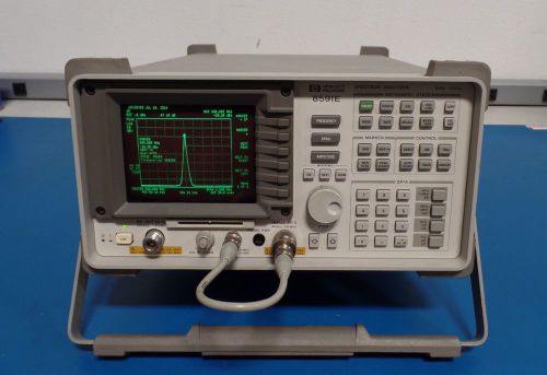 HP/Agilent 8591E Spectrum Analyzer options: 105/130/021/010 Tracking Generator