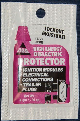 Ags high energy dielectric silicone grease/lockout moisture lot of 3 for sale