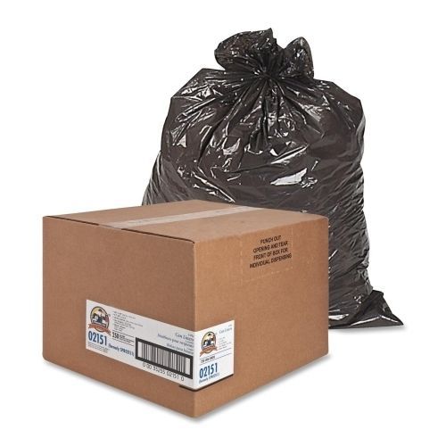 Genuine joe 02151 40 to 45-gallon two-ply can liners - 250-pack for sale