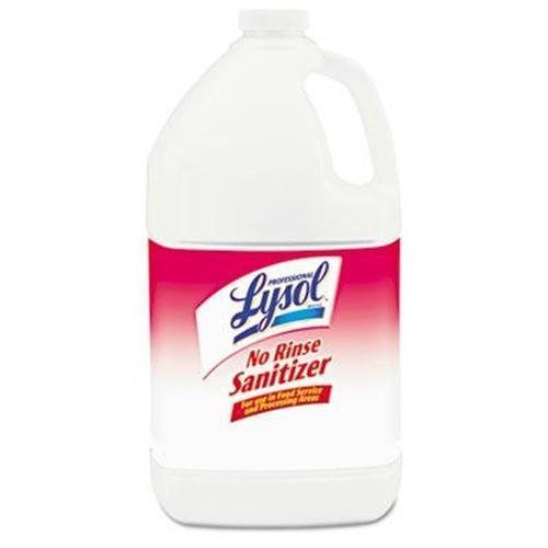 Professional LYSOL® Brand No Rinse Sanitizer, 1gal Bottle, 4/Carton