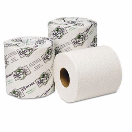 EcoSoft 2-Ply Standard Toilet Paper, 96 Rolls (WAU54000)