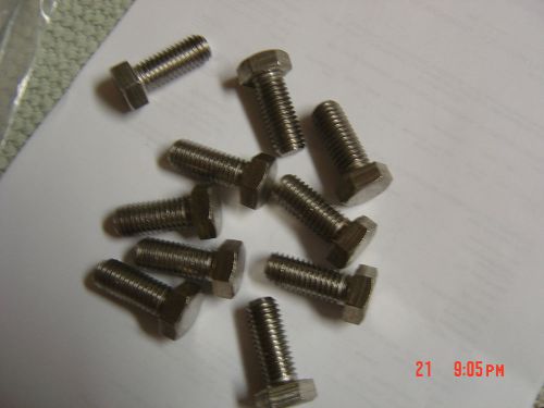 1/2-13 x 1 1/4 inch stainless hex head bolts for sale