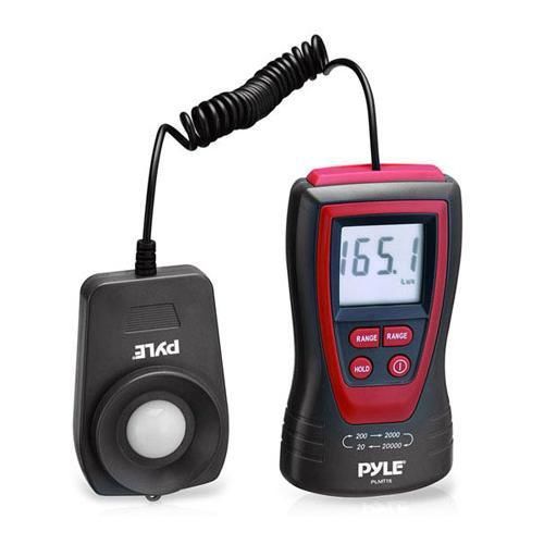 Pyle plmt15 handheld lux light meter photometer for sale