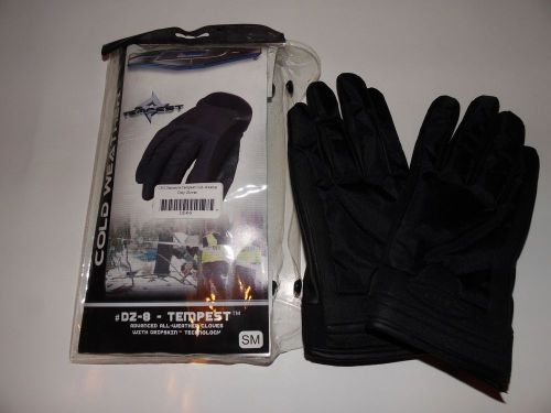 New dpg tempest cold weather duty gloves size small (0305) for sale