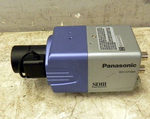 Panasonic WV-CP484 SDIII CCTV 540TVL 3.0-8mm Surveillance Security Color Camera