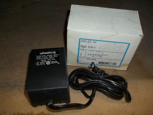 WHEELOCK SERIES Regulated &amp; Filtered 24v DC Power Supply | RPS-2406