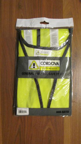 Cordova General Purpose Safety Vest-Non-Rated-Men&#039;s-NWT