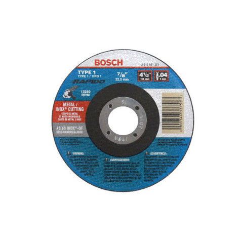 0.040&#034; X 4-1/2&#034; Stainless Steel Thin Cutting Wheel