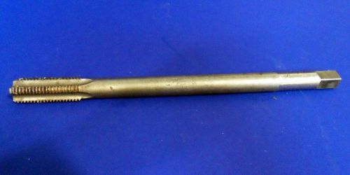 MORSE 3-15-84, 7/8&#034;-9 NC PIPE TAP, GH-4, 12&#034; OVERALL LENGTH, HIGH SPEED