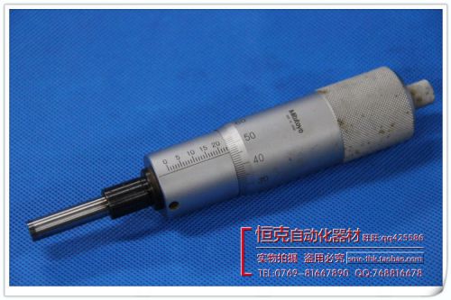 1pcs Used Good Mitutoyo Micrometer Head 152-103 0-50MM Graduation #E-H9
