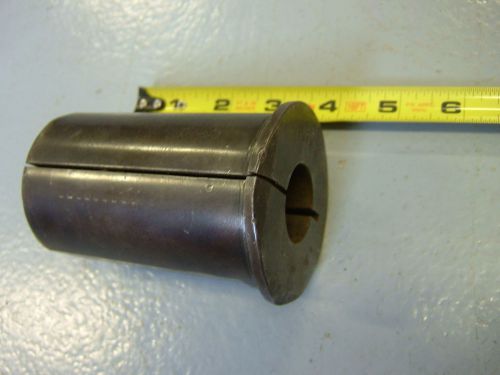 Warner &amp; swasey split tool holder bushing m-562-b 2 1/2&#034;od 1 1/8&#034;id 4&#034; long for sale