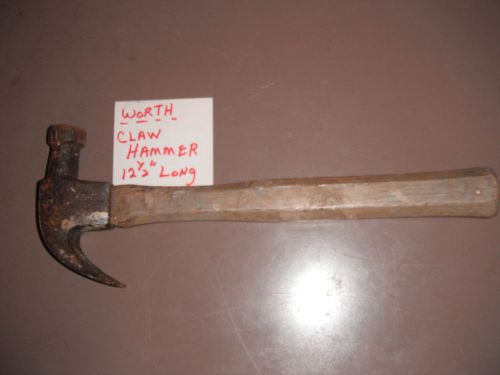 Worth Claw Hammer 12 1/2&#034; long