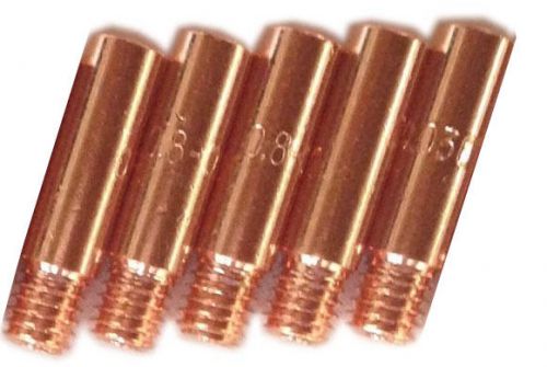5x bulk lot - 035 miller chicago electric mig flux welding contact tips 000-068 for sale