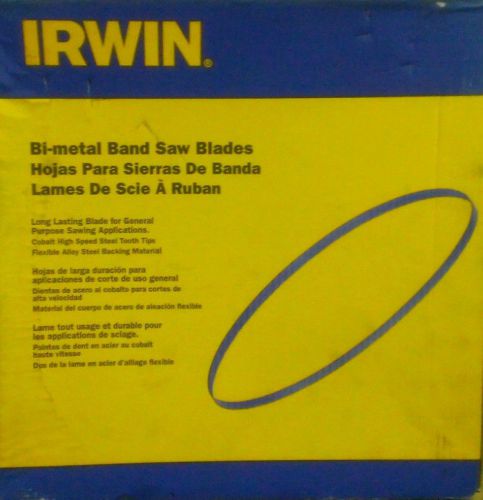 Irwin 87838 Bi-Metal 13&#039;3&#034; Length x 1.035&#034; Width  10/14TPI Welded Band Saw Blade