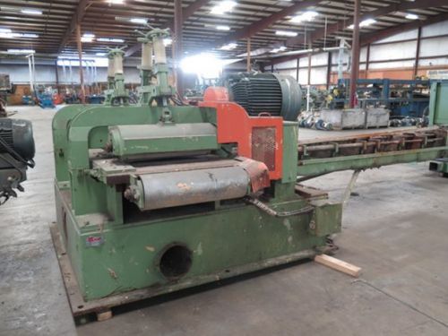 1994 kimwood rip saw 2090t82 2 1/4&#034; x 20&#034; 100 hp, infeed, positioner, for sale