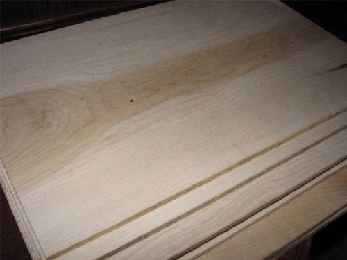 1/8&#034; x 3&#034; x 24&#034; Thin Maple Boards  craft wood scroll saw #B6-Ma