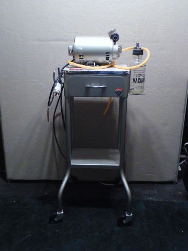 GOMCO SURGICIAL SUCTION PUMP MOBILE CHAIRSIDE MADE IN BUFFALO NY