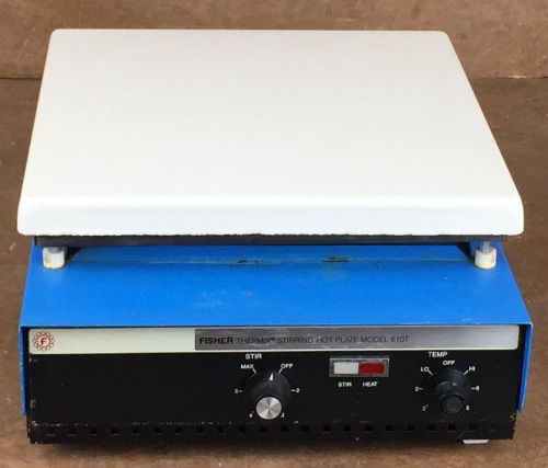 Fisher Thermix Stirring Hot Plate * Model 610T * 12&#034; x 12&#034; * 115 V * Tested