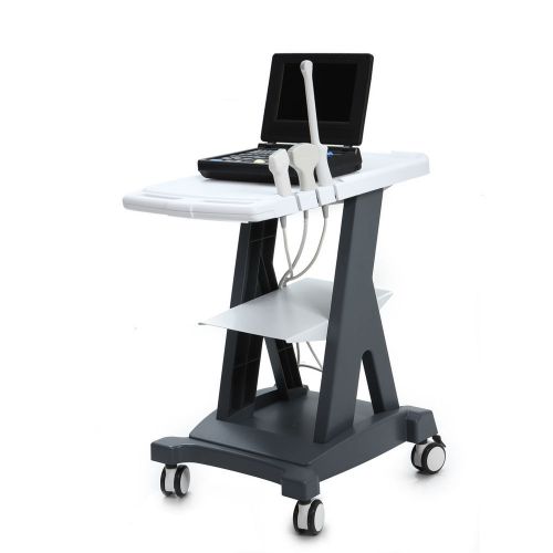 A++ new  medical cart mobile cart trolley for laptop portable ultrasound scanner for sale