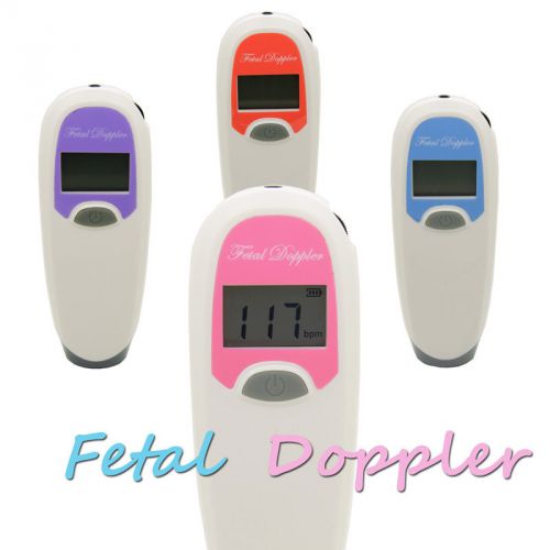 Ultrasound 2.5 mhz probe fetal doppler prenatal baby heart monitor +eraphone fda for sale