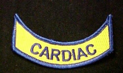 VA Virginia CARDIAC Rocker Patch Set of 2 Official EMT Embroidered Patches New
