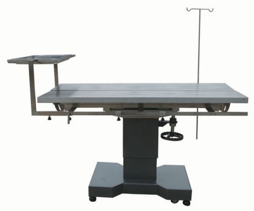 Veterinary surgical table dh27 hydraulic lift stainless steel tilting v-top new for sale