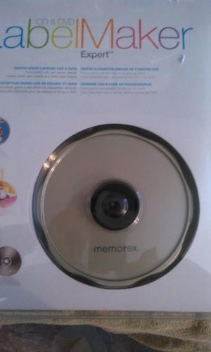 Memorex CD &amp; DVD Label Maker Expert Sealed Brand New