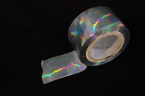 Laser Rainbow Holographic Craft Tape Arts &amp; Crafts Christmas Gift wrapping