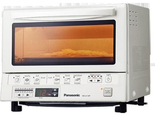 Panasonic nb-g110pw flash xpress toaster oven in white for sale