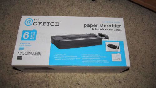 @ The Office 6 Sheet Paper Shredder.