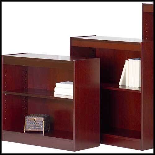 Office bookcases small short book case furniture library cherry or mahogany 30&#034; for sale