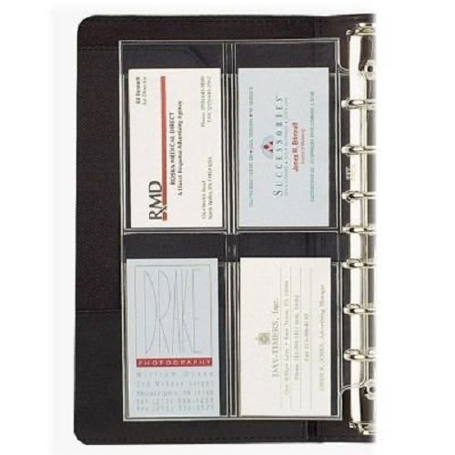 Day-Timer® Business Card Holders for Looseleaf Planners